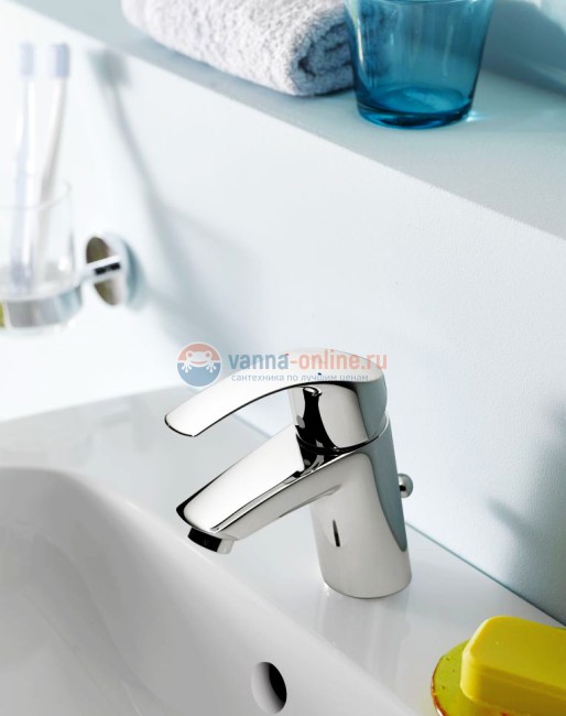 Смеситель Grohe Eurosmart New 23124002 для раковины с гигиеническим душем