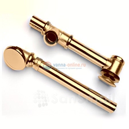 Слив-перелив BelBagno ВВ567-OVF-BRN, бронза