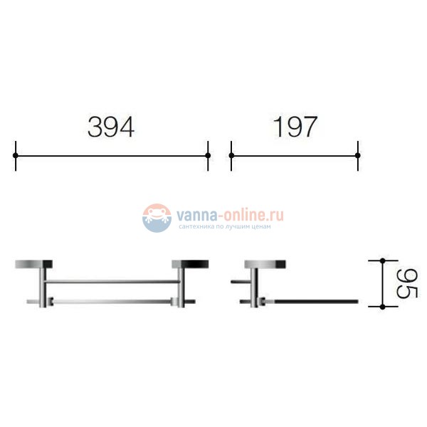 Полка Schein Swing 3212B1