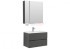 Зеркало-шкаф Aquanet Алвита 80 240109, корпус серый антрацит