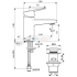 Смеситель для раковины Ideal Standard CERAPLAN BD216AA