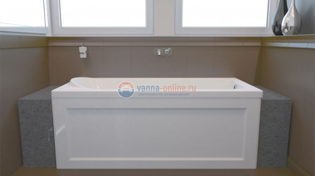 Акриловая ванна Aquanet West 160x70 (204054)