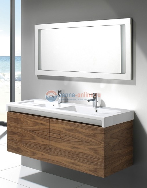 Раковина Roca Stratum 130 327630000 двойная, 130 x 50 см