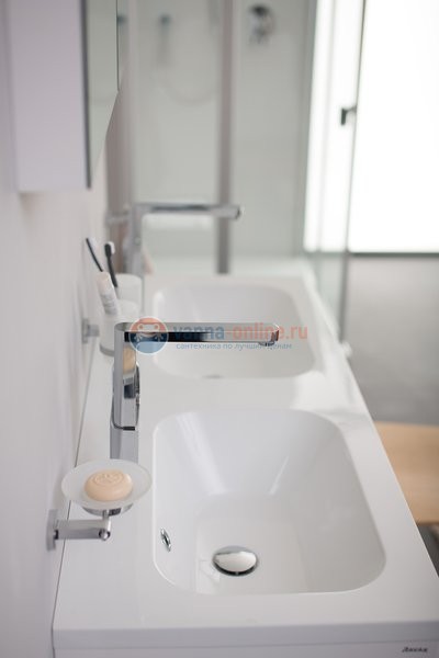 Раковина Ravak Chrome 120 х 49 см, двойная