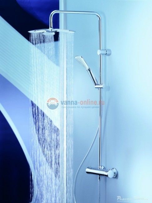 Душевая система Kludi Fizz 6709605-00 с термостатом