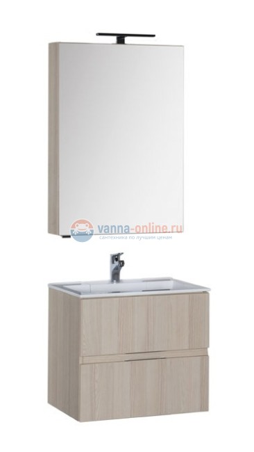 Тумба под раковину Aquanet Алвита 60 00182734, цвет ясень коимбра Тумба под раковину Aquanet Алвита 60 00182734, цвет ясень коимбра