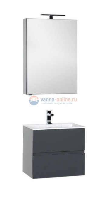 Тумба под раковину Aquanet Алвита 60 00182734, цвет ясень коимбра Тумба под раковину Aquanet Алвита 60 00182734, цвет ясень коимбра