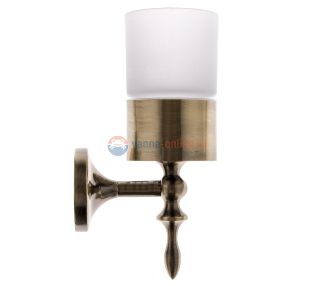 Стакан Art&Max Bohemia AM-E-4268-Br, бронза Стакан Art&Max Bohemia AM-E-4268-Br, бронза