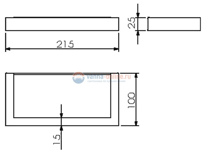 Полотенцедержатель Langberger Vico 30038A, 22 см. Полотенцедержатель Langberger Vico 30038A, 22 см.