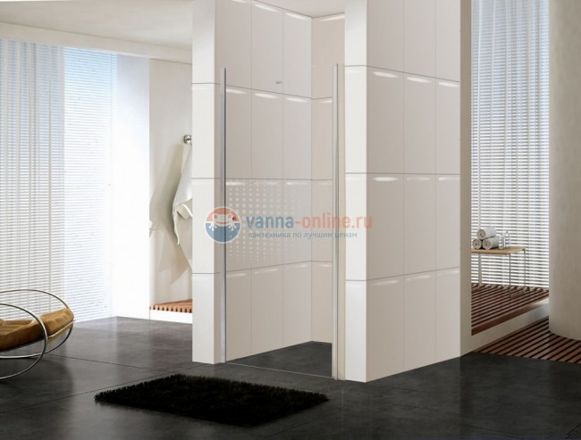 Душевая дверь в нишу Parly DE80, 80 x 185 см Душевая дверь в нишу Parly DE80, 80 x 185 см