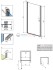 Душевая дверь в нишу Radaway EOS DWJ 90 37903-01