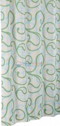 Штора для ванной Iddis Flower Lace Green 412P20RI11