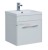 Тумба под раковину Aquanet Августа 00210026 58 см подвесная, цвет белый  (210026)