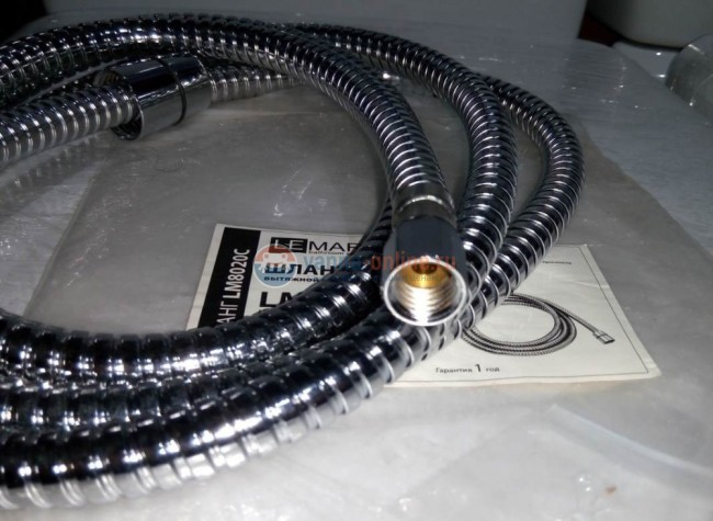 Шланг гибкий Lemark LM8020C для смесителя