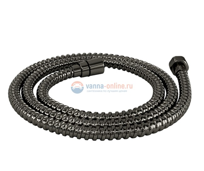 Шланг для душа WasserKRAFT A195, 1500 мм, PVD-покрытие оружейная сталь Шланг для душа WasserKRAFT A195, 1500 мм, PVD-покрытие оружейная сталь