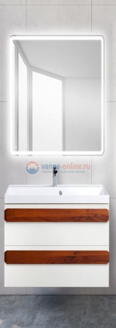 Тумба под раковину BelBagno Aurora AURORA-600-2C-SO-BO подвесная (2 ящ.) Тумба под раковину BelBagno Aurora AURORA-600-2C-SO-BO подвесная (2 ящ.)
