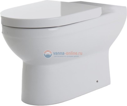 Чаша унитаза Bravat Rael CX01016UW-PA-RUS с сиденьем микролифт