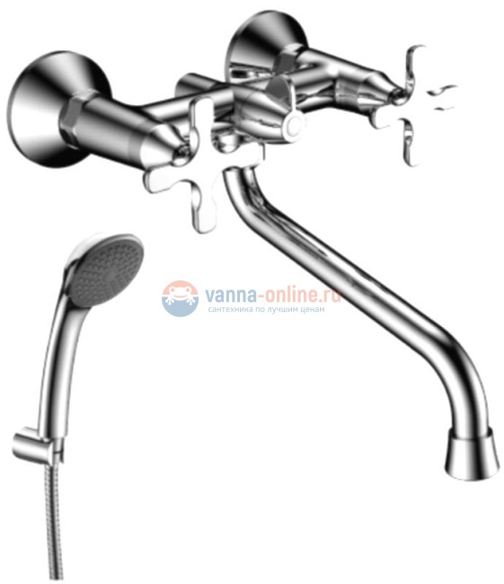 Смеситель для ванны/душа Lemark Duetto LM5751C Смеситель для ванны/душа Lemark Duetto LM5751C