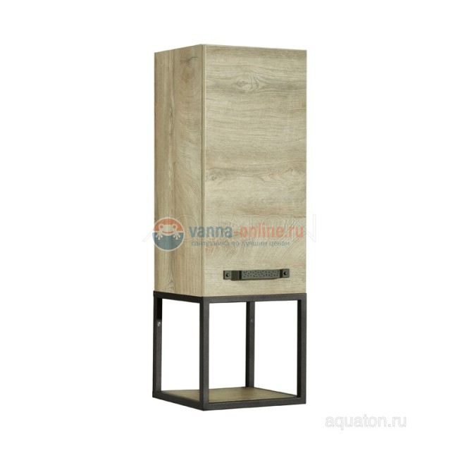 Полка Акватон Лофт Фабрик 1A242703LTDU0, дуб эндгрейн