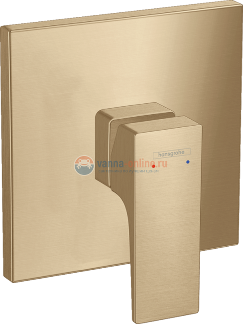 Смеситель Hansgrohe Metropol 32565140 для душа, бронза матовый