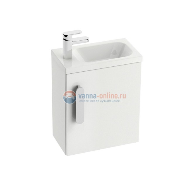 Тумба под минираковину Ravak Chrome SD 400, 40 см, без дверки, белая