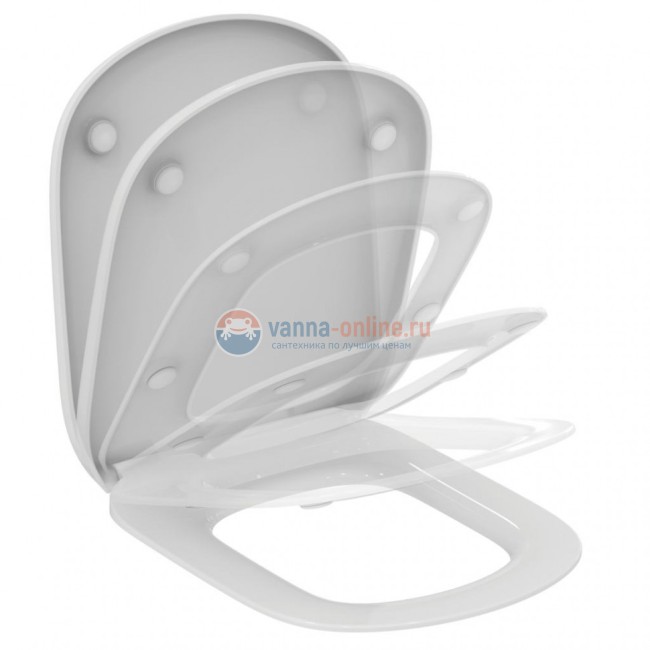 Сиденье и крышка для унитазов Ideal Standard TESI T352901 Сиденье и крышка для унитазов Ideal Standard TESI T352901