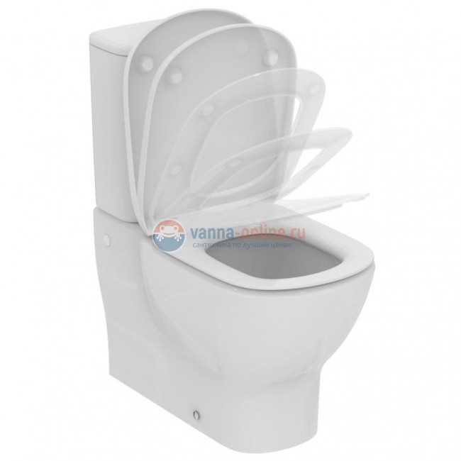Сиденье и крышка для унитазов Ideal Standard TESI T352901 Сиденье и крышка для унитазов Ideal Standard TESI T352901