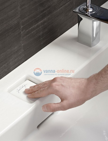 Раковина Jacob Delafon Terrace, с подсветкой, 100 х 49 см