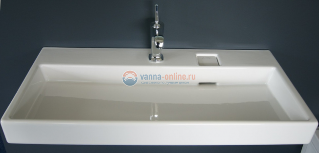 Раковина Jacob Delafon Terrace, с подсветкой, 100 х 49 см