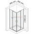 Душевой уголок WasserKRAFT Leine 35P03, 90 см, стекло прозрачное Душевой уголок WasserKRAFT Leine 35P03, 90 см, стекло прозрачное