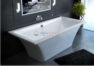 Ванна из литьевого мрамора Astra-Form Монако 174 х 80 см, литьевой мрамор, белый