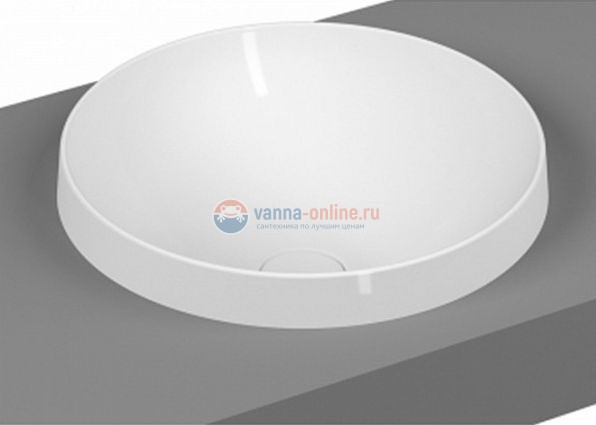 Раковина Vitra Frame 5651B403-0016 40 см накладная