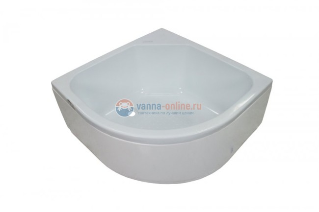 Поддон душевой Тритон ПД5 Щ0000014179 90 x 90см высокий, обрезанный без сиденья, четверть круга, белый