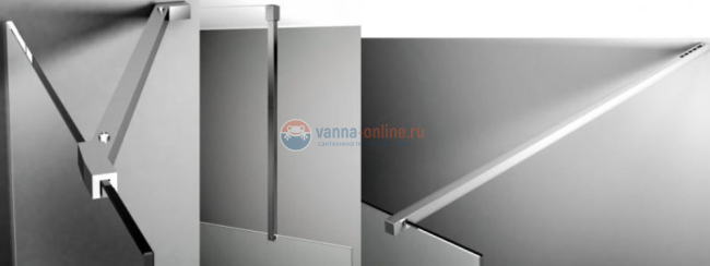 Душевая стенка Jacob Delafon Contra E22WP40-GA 40 см поворотная