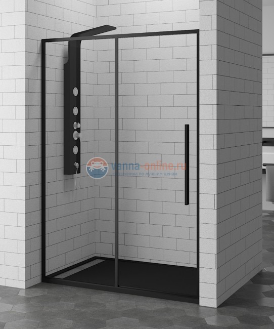 Душевая дверь RGW SV-12-B 32321210-14 100 х 195 см, черный