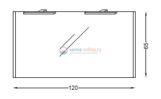 Зеркало Jacob Delafon Lignum 120 см, EB1264-P01, цвет - пепельный дуб Зеркало Jacob Delafon Lignum 120 см, EB1264-P01, цвет - пепельный дуб