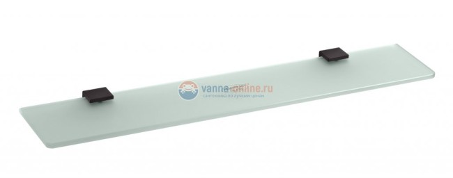 Полка стеклянная Bemeta Nero 135002240 60 x 11.8 x 1.9 cм, черный Полка стеклянная Bemeta Nero 135002240 60 x 11.8 x 1.9 cм, черный