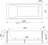 Акриловая ванна Royal Bath Vienna RB 953202 160 х 70 см