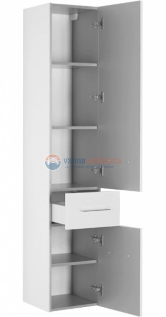 Пенал Aquanet Порто 35 белый, 00195732