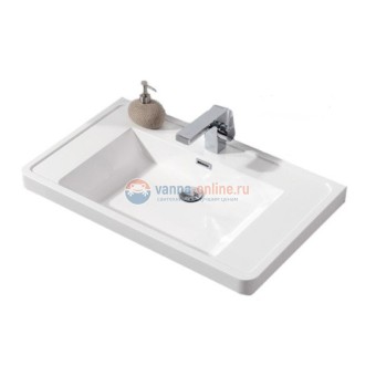 Раковина из искусственного мрамора BelBagno EA-800-LVB Раковина из искусственного мрамора BelBagno EA-800-LVB