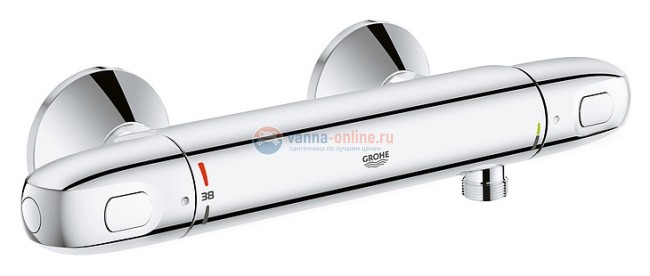 Термостат Grohe Grohtherm 1000 New 34143003 для душа с подключением шланга Термостат Grohe Grohtherm 1000 New 34143003 для душа с подключением шланга
