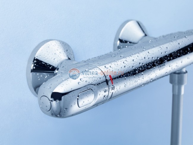 Термостат Grohe Grohtherm 1000 New 34143003 для душа с подключением шланга Термостат Grohe Grohtherm 1000 New 34143003 для душа с подключением шланга