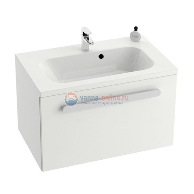 Тумба под раковину Ravak SD Chrome 800 фасад белый, корпус белый