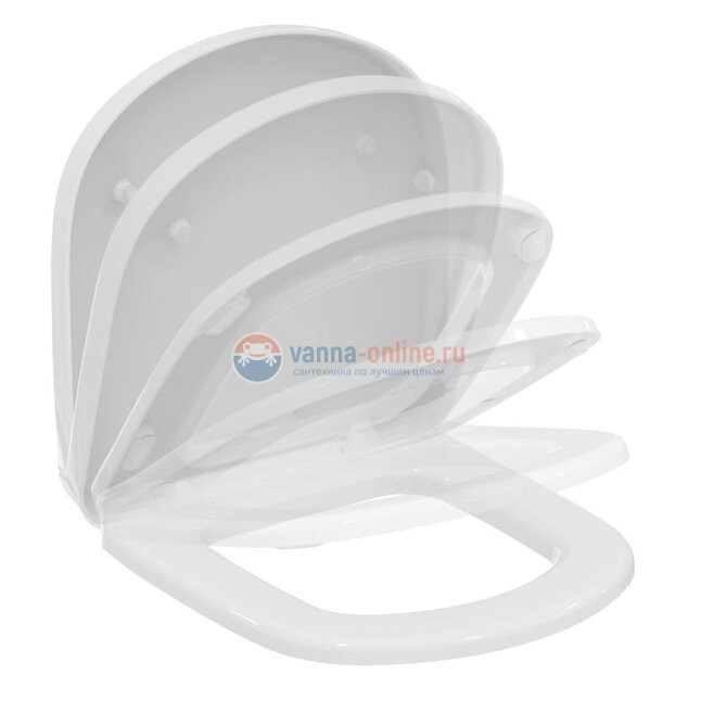 Сиденье и крышка для унитазов с короткой проекций Ideal Standard TEMPO T679901