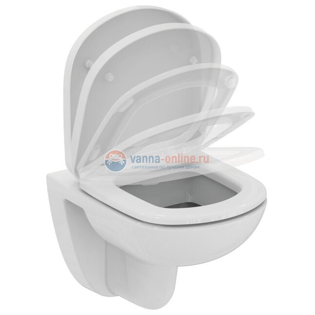 Сиденье и крышка для унитазов с короткой проекций Ideal Standard TEMPO T679901