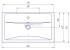 Раковина СаНта Фостер 80 х 45,5
