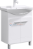 Тумба под раковину Aqwella Корсика 65, напольная, белый, Kor.01.06