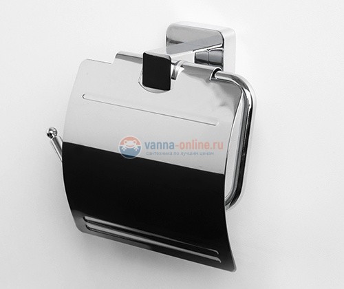 Держатель для туалетной бумаги WasserKRAFT Lippe 6525, с крышкой Держатель для туалетной бумаги WasserKRAFT Lippe 6525, с крышкой