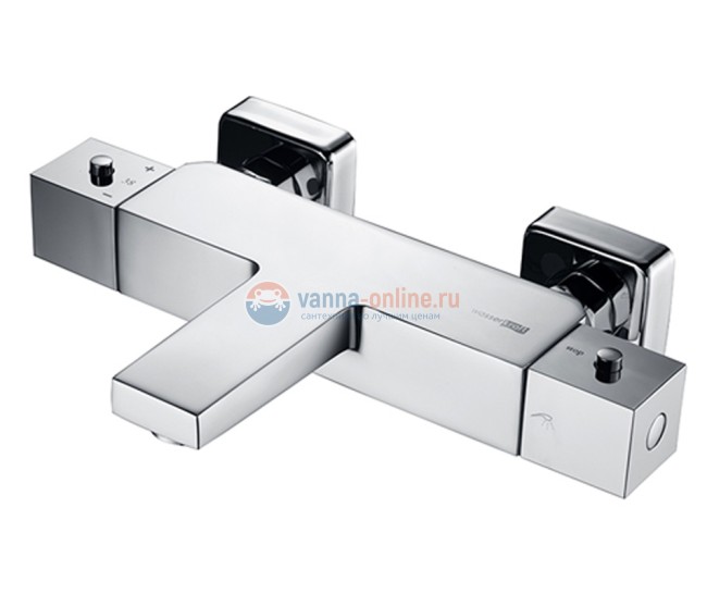 Смеситель термостатический WasserKRAFT АIme 1511 Thermo для ванны и душа, хром Смеситель термостатический WasserKRAFT АIme 1511 Thermo для ванны и душа, хром