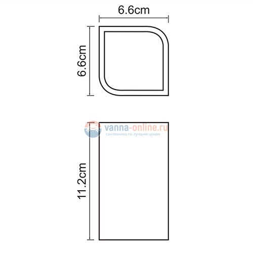 Стакан для зубных щеток WasserKRAFT Elba 2728 Стакан для зубных щеток WasserKRAFT Elba 2728